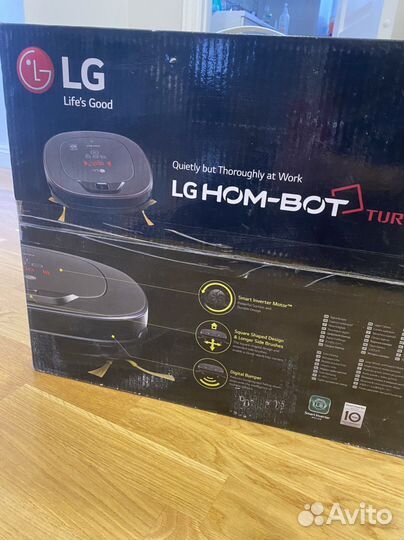 Робот пылесос lg hom bot