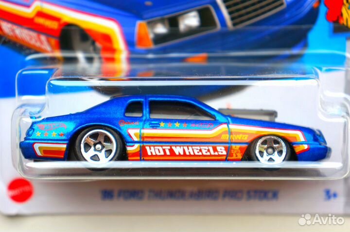 Hot Wheels 1986 Ford Thunderbird Pro Stock (Blue)