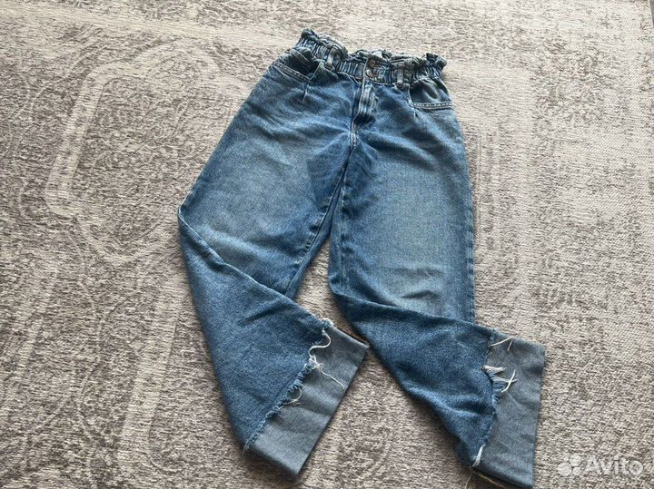 Джинсы Zara широкие