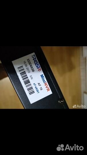 Trassir mininvr af16 hdd 2*2Тб
