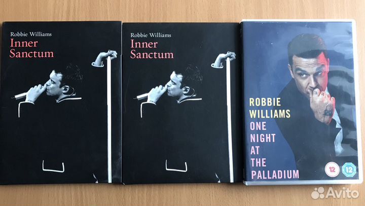 Robbie Williams dvd диски