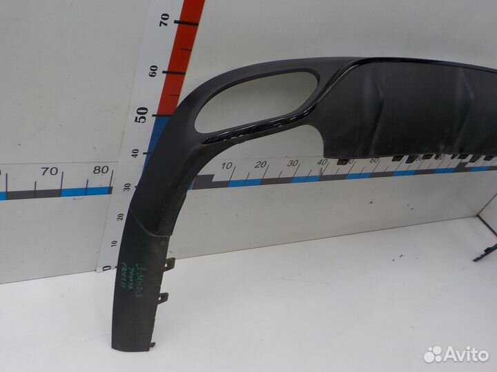 Юбка/спойлер заднего бампера Mercedes-Benz E-Class