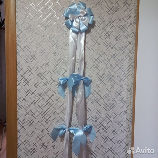 Свадебная лента на авто