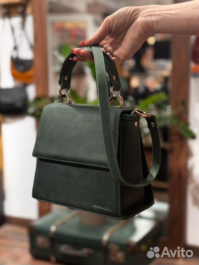 Сумка кросс боди натуральная кожа ручная работа