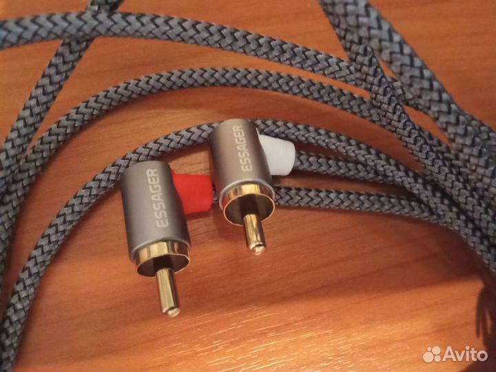 Кабель jack 3.5 2 rca