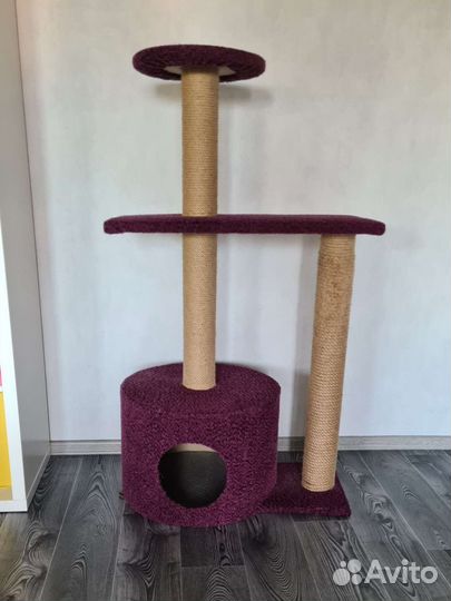 Домик для кошки с когтеточкой