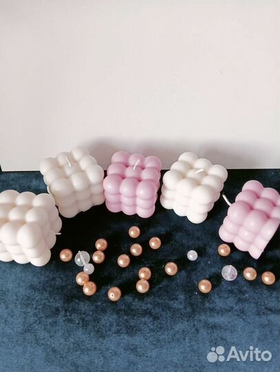 Свеча Куб Бабл