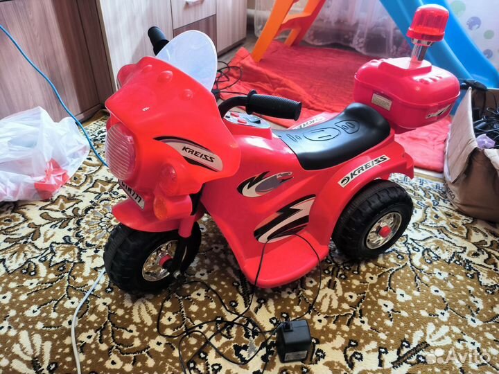Бронь Мотоцикл детский на аккумуляторе