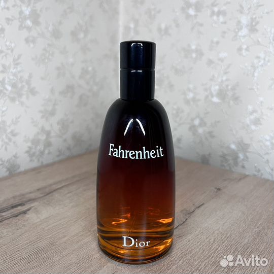 Dior fahrenheit eau de toilette 100ml Оригинал тес