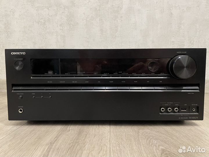 Av ресивер onkyo TX NR 579