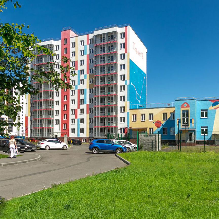 1-к. квартира, 46 м², 6/10 эт.