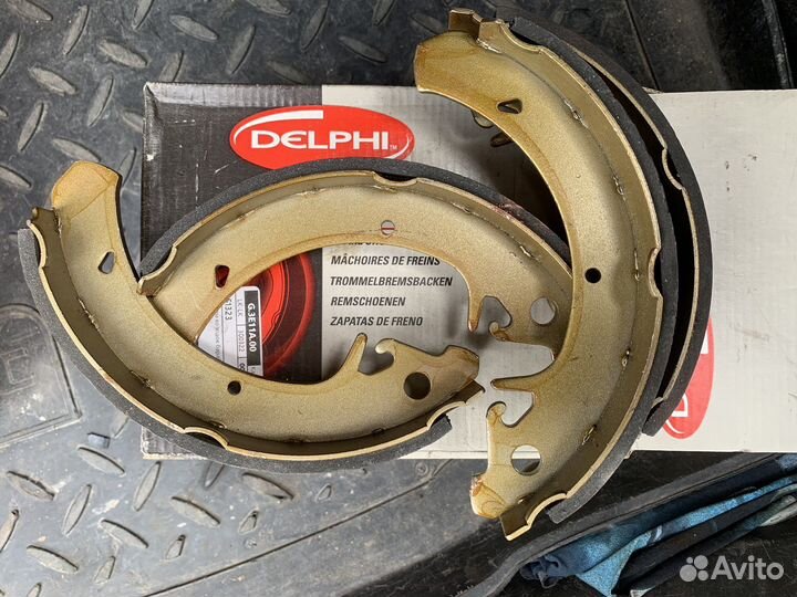 Колодки барабанные гранта, калина, приора