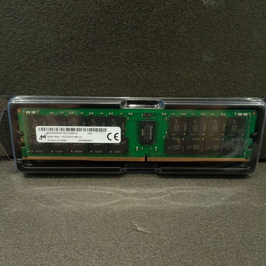[MTA36ASF8G72PZ-2G9B1UL] Micron Ddr4 64 Гб 2933 Мгц Mta36asf8g72pz-2g9b1ul