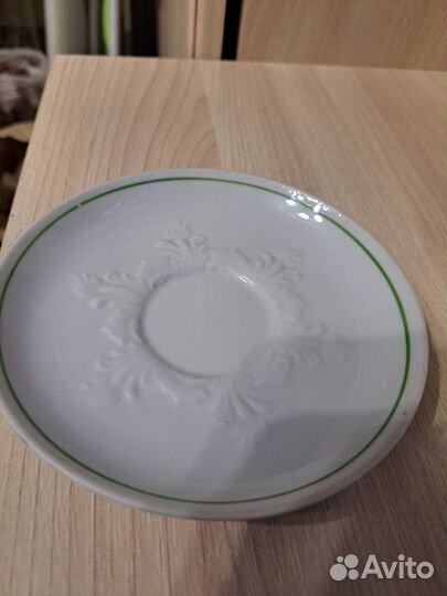 Чашка с блюдцем фарфор СССР