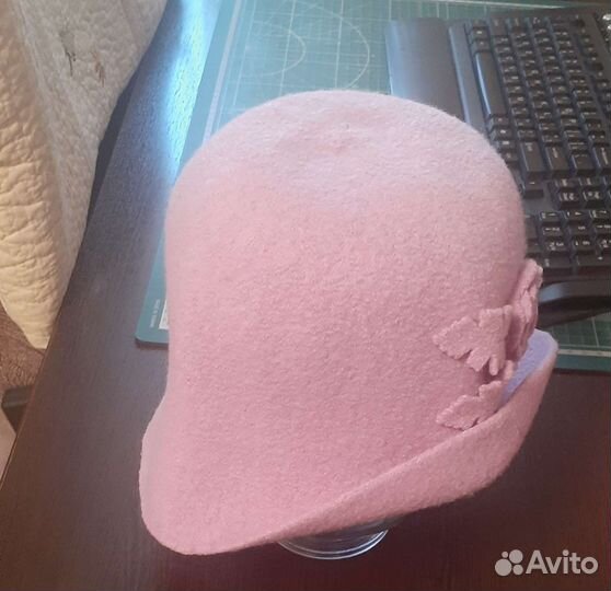 Шляпка войлок шерстяная