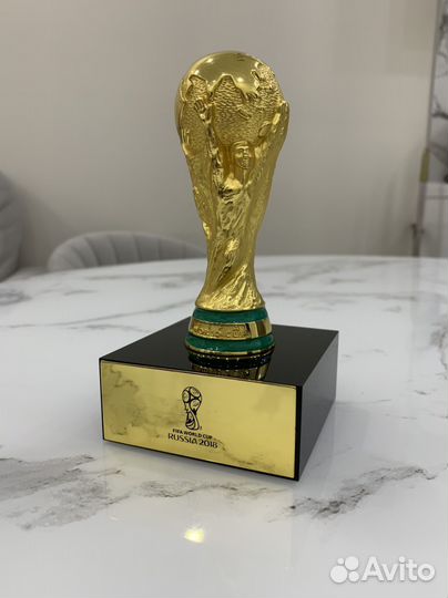 Подарочный кубок мира FIFA 2018 Высота 15,5 см