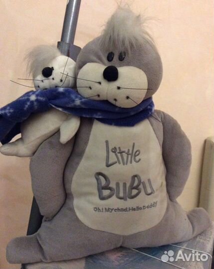 Мягкие игрушки большие на подарок тюлеши пингвины