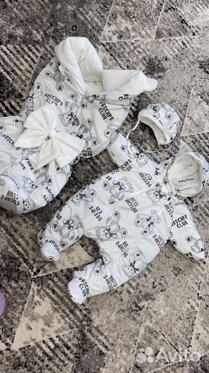 Конверт на выписку зимний