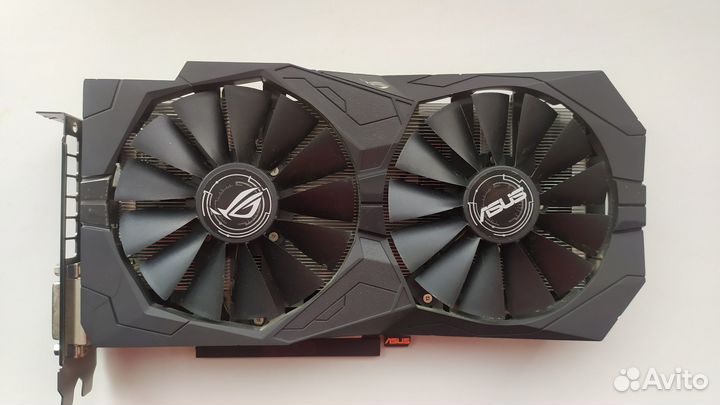 Видеокарта asus GeForce GTX 1050 Ti strix OC