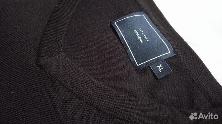 Джемпер мужской черный John Levis 48-50