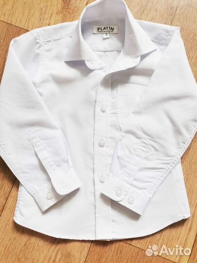 Рубашка для мальчика белая
