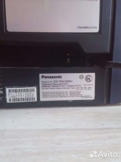 Мини атс panasonic TDA100