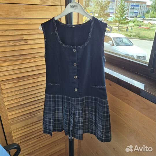 Школьный сарафан 134