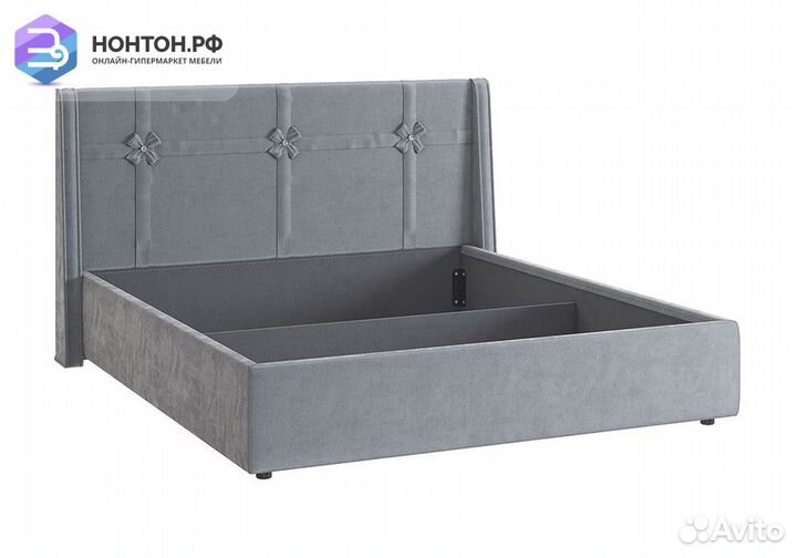 Кровать Джулия 1.6 серая
