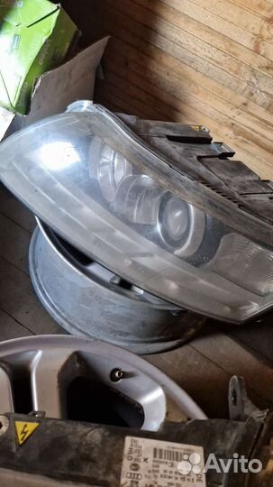 Фары audi a6 с5 с дхо