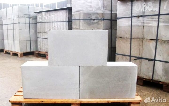 Газоблоки 1 сорт Д500. Доставка