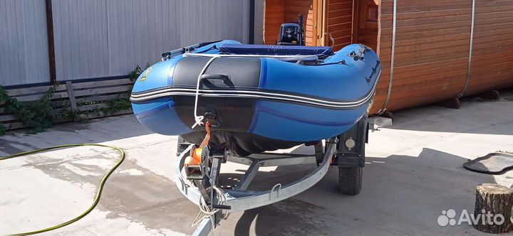 Лодка пвх Triton 365 +мотор Tohatsu 9.9(15) +приц