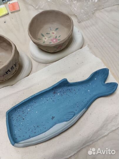 Лепка из глины,гончарный круг, сертификаты