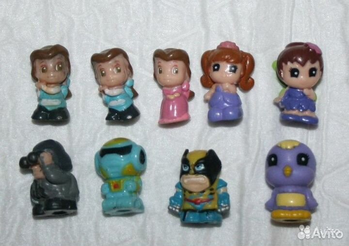 Pez, Пец, Лапусики squinkies, цветные собаки и др