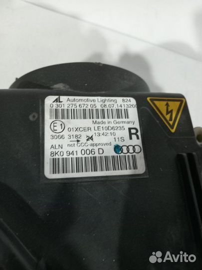 Фара Audi A4 B8 2011-2015