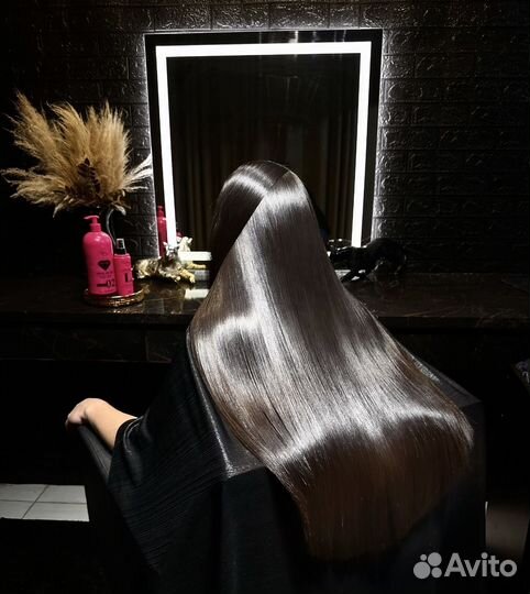 Выпрямление волос:Кератин,Нанопластика,Ботокс