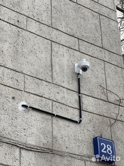 Установка систем видеонаблюдения