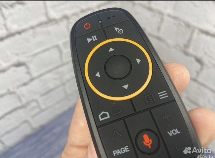 Голосовой пульт с гироскопом аэромышь для тв