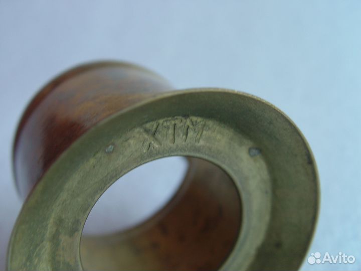 Подстаканник латунь хтм Химтекстильмаш 1950-е гг