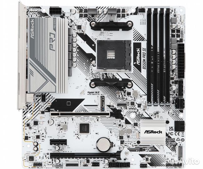 Материнская плата Asrock B550M Pro SE AM4 Новая