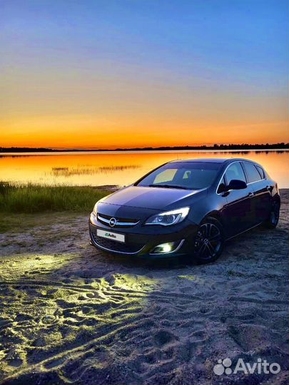 Opel Astra 1.4 AT, 2012, 210 000 км