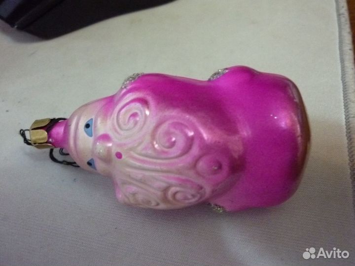 Елочные игрушки СССР, сосульки, фигурки