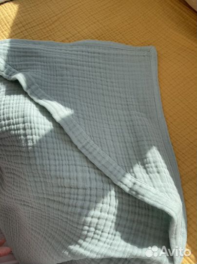 Муслиновое полотенце-уголок