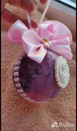 Новогодние игрушки ручной работы