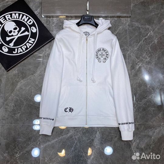 Chrome hearts zip hoodie