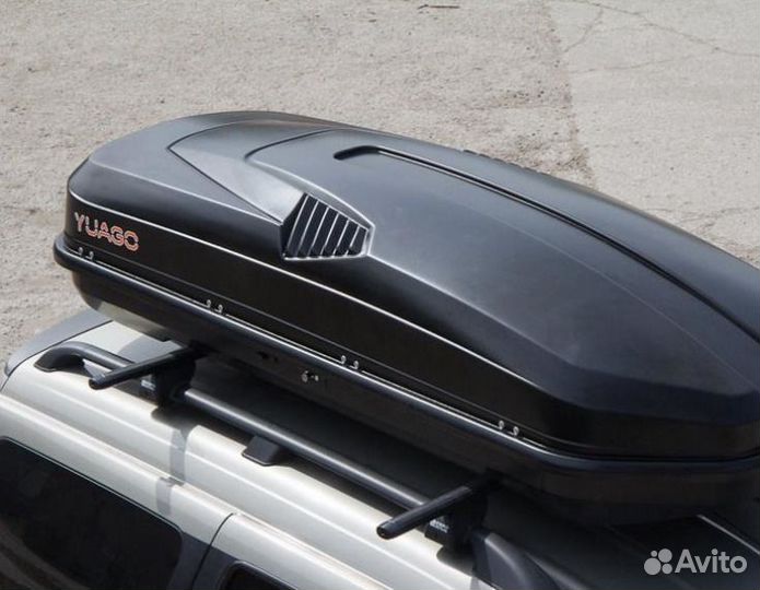 Автобокс на крышу Yuago Antares 580л 217х85х49