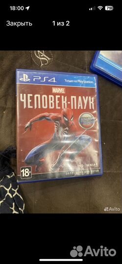 Игра на ps4 человек паук