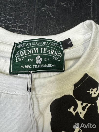 Футболка denim tears NEW collection