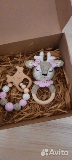 Погремушка грызунок ручная работа