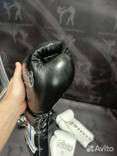 Боксерские перчатки Fairtex BGL7 black