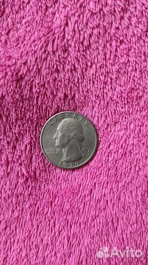 Антикварная монета USA 1979г